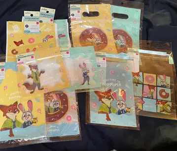 주토피아 래핑 백 10개 묶음 세트