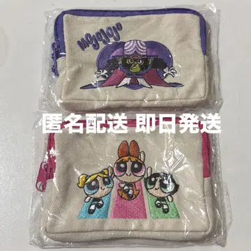 파워퍼프걸 파워퍼프 가챠가챠 캡슐 토이 파우치 모조조조