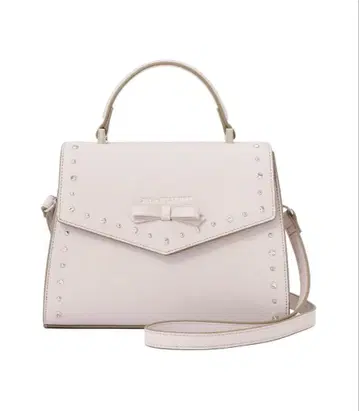 JILLSTUART 비쥬 스터드 플랩 숄더백 핑크
