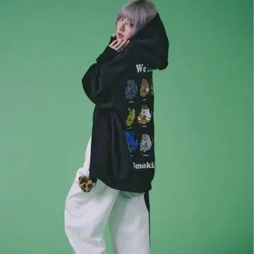 [ 1점 한정 ] 갈피 GALFY 야니바즈 후드티