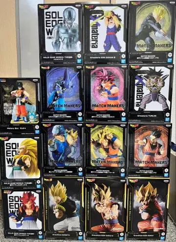 기간 한정 가격 인하 드래곤볼 피규어 세트 묶음 판매