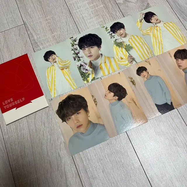 방탄 럽셀콘 미니 포토카드 슈가 드볼