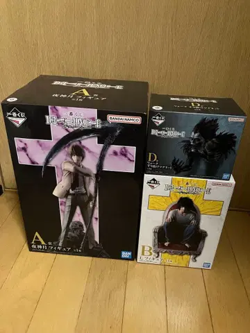 데스노트 제일복권 피규어 묶음 판매