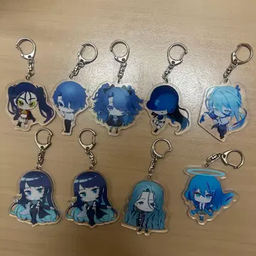 Ado 아크릴 키링 9개 세트