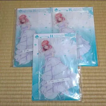 제일복권 5등분의 신부 H상 오색단 빅 아크릴 스탠드 나카노 니노