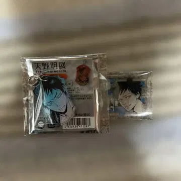 아마노 아키라 전시회 아크릴 키링 2개 세트 야마모토 다케시