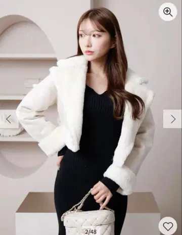 립 서비스 리버서블 무스탕 라이더 자켓