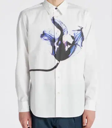 Paul Smith 'Moonlight Flower' 셔츠 24AW