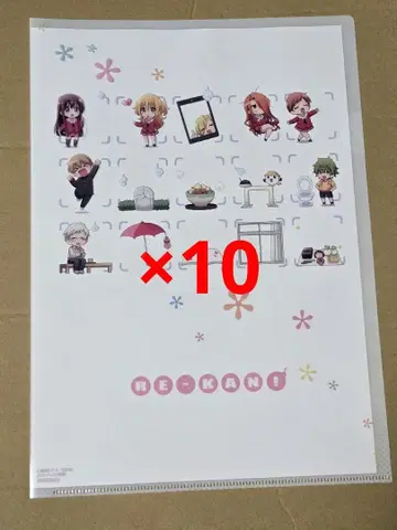 레칸 16 멜론북스 혜택 클리어 파일 10개 세트