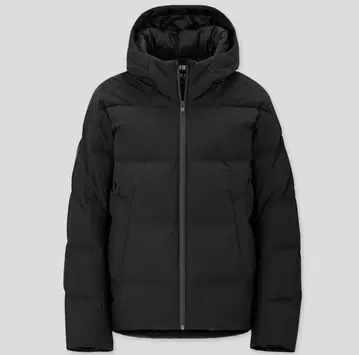 UNIQLO 유니클로 심리스 다운 후드티 3D 컷 다운 자켓 M