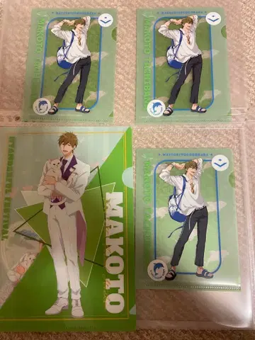 Free! 타치바나 마코토 난자타운 콜라보 마츠키요코코카라 클리어 파일