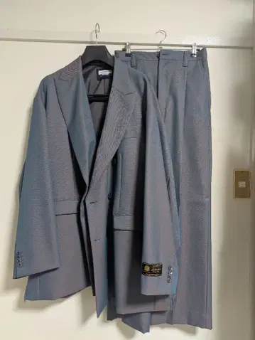 maisonspecial 울 샴브레이 셋업