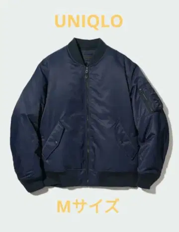 유니클로 MA-1 플라이트 자켓 M 사이즈