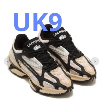 LACOSTE 하이테크 스니커즈 베이지/블랙