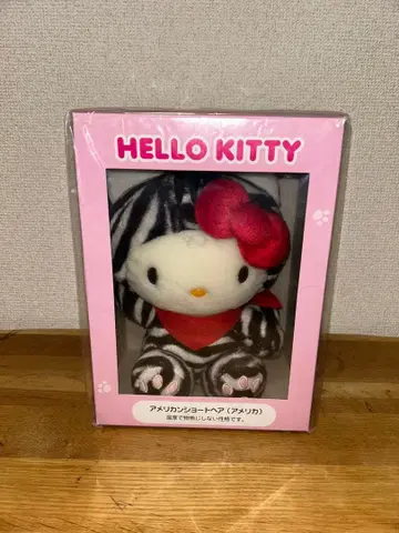 [레어] 헬로키티 세계의 고양이 컬렉션 아메리칸 숏헤어