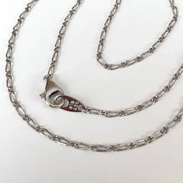 ete 피가로 체인 목걸이 45cm 실버 SV925