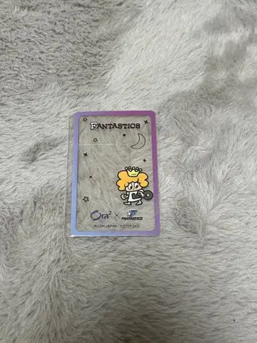 FANTASTICS Ora2 아우라투 클리어 카드 나카지마 소우타