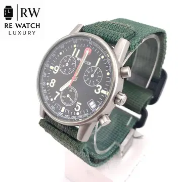 7-4839 Wenger 7072X 크로노그래프 손목시계 그린