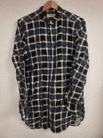nonnative 노카라 플란넬 셔츠 사이즈 1