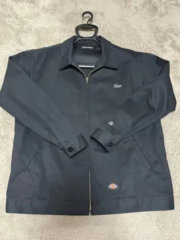 블랙 집업 블루종