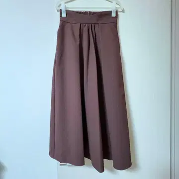 턱 플레어 롱 스커트 L TIARA