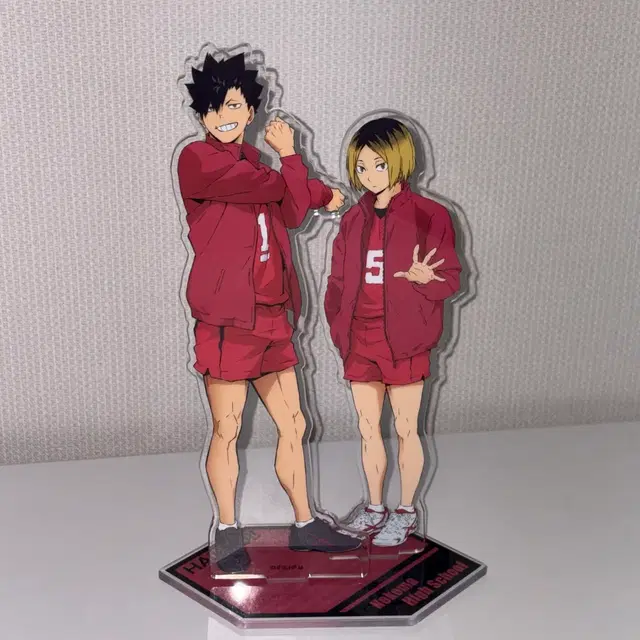 하이큐 굿즈 팝업 쿠로오 켄마 트윈 아크릴 스탠드 네코마