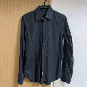 JIL SANDER 블랙 코튼 셔츠