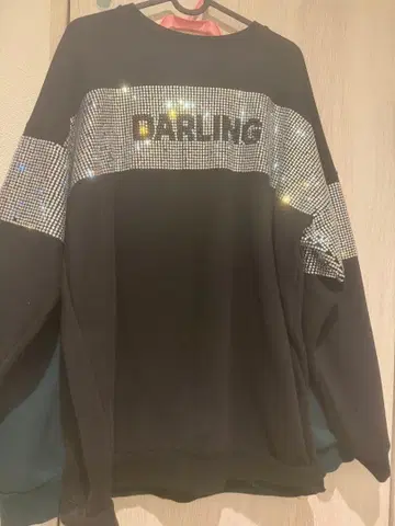 Darich 크리스탈 로고 맨투맨 풀오버