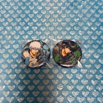 은혼 사카타 긴토키 히지카타 토시로 스케이트보드 캔뱃지