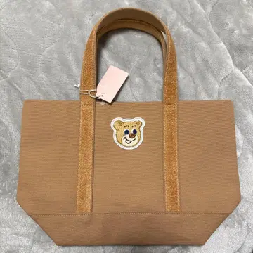 러브러리 바이 페이러 올드 테디 와펜 토트백 베이지