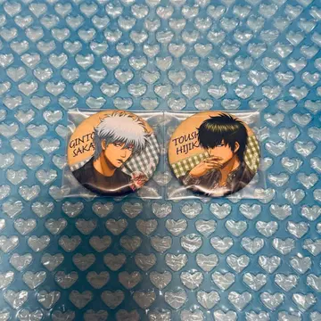 은혼 사카타 긴토키 히지카타 토시로 돌진 스토어 캔뱃지