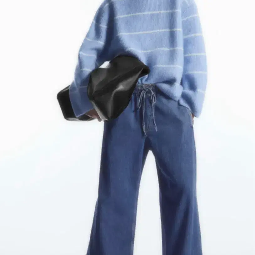 Cos COS Baby Blue Stripe Knit