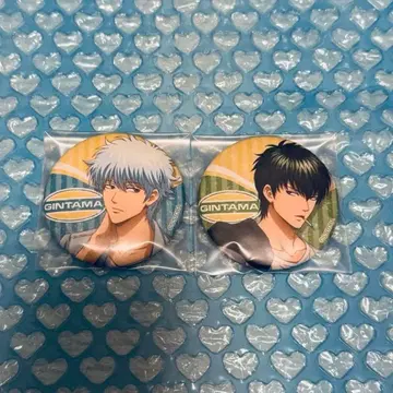 은혼 사카타 긴토키 히지카타 토시로 돌진 스토어 캔뱃지