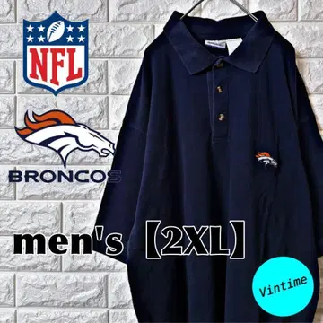 Y52 [Reebok] 자수 로고 피케 셔츠 [남성용 2XL] 네이비