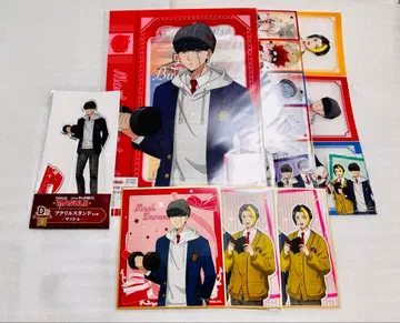 매쉬루! 매쉬 핀 복권 아크릴 스탠드 색지 클리어 포스터