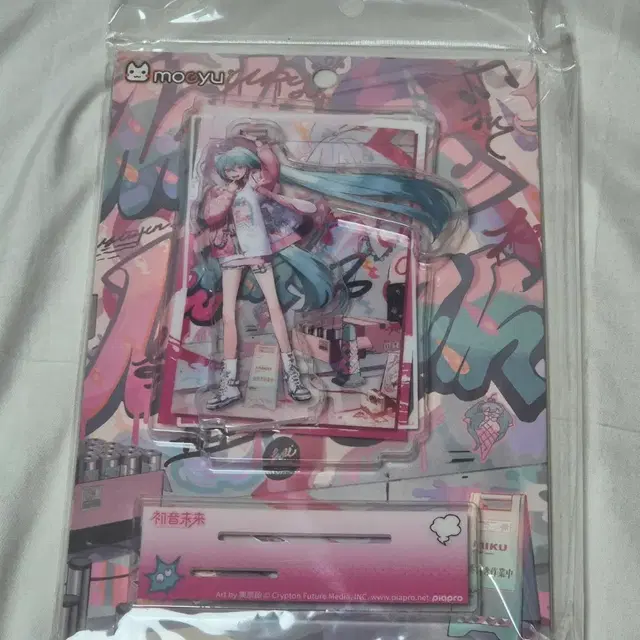 보컬로이드 하츠네 미쿠 moeyu 전파침입 아크릴스탠드