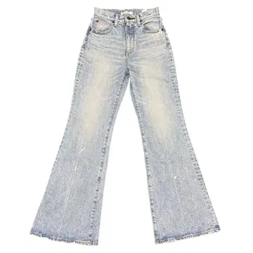 새상품급 MOUSSY 마우지 MVS 플레어 데님 팬츠 24인치