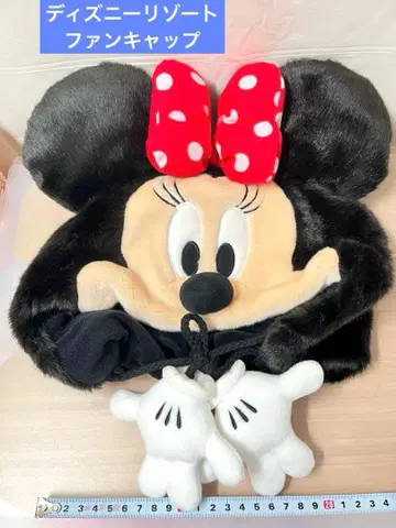미니 마우스 팬캡 디즈니 리조트 미니 모자