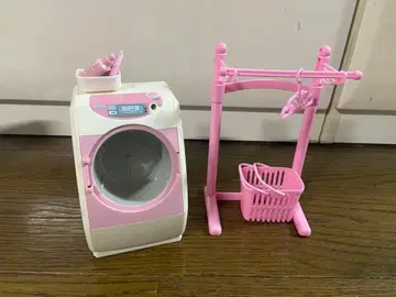 리카짱 세탁기와 행거랙 세트