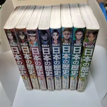 만화 일본의 역사 성미당 출판 전 8권