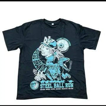 죠죠 스틸 볼 런 티셔츠 디오 브란도 아라키 히로히코