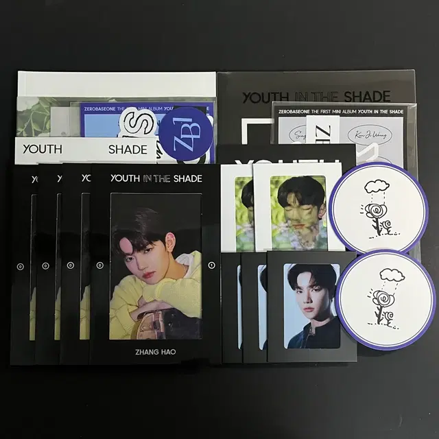 제로베이스원 제베원 앨범 구성품 장하오 일괄