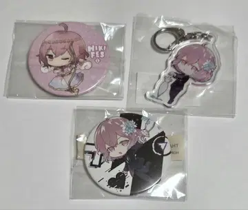 나루세 캔뱃지 아크링 키링