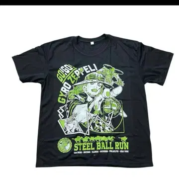 죠죠의 기묘한 모험 스틸 볼 런 T셔츠 아라키 히로히코 tee SBR