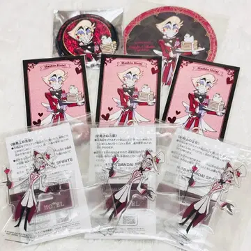 Hazbin Hotel (하즈빈 호텔) 애니메이트 카페 루시퍼 세트