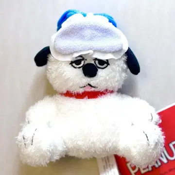 [ 새상품 ] SNOOPY 올라프 봉제 인형 마스코트 안대 PEANUTS