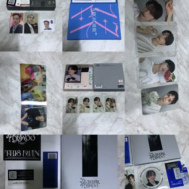 세븐틴 앨범 굿즈 일괄 판매