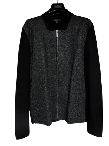 COS 코스 패턴 집업 가디건