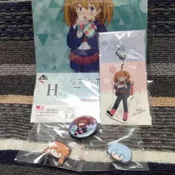 알뜰 아스카 유년기 아크릴 키링 / 클리어 파일 / 핀 배지 / 머리핀