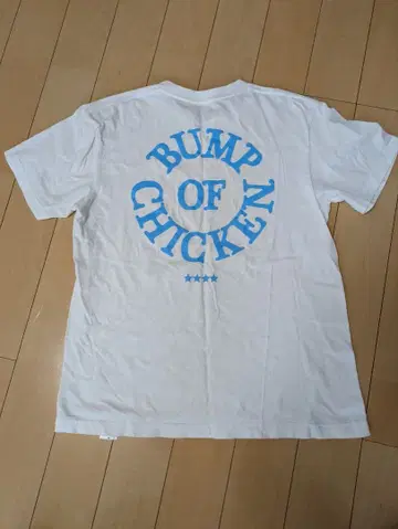 범프 오브 치킨 서클 로고 티셔츠 M 화이트